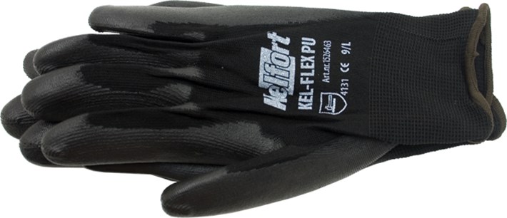 Kelfort Werkhandschoen flex pu zwart M(8)