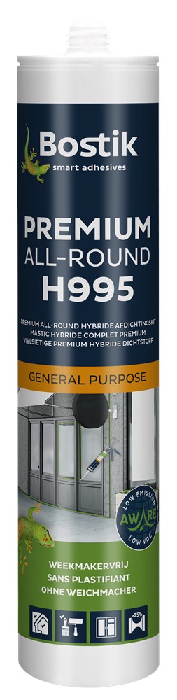 Bostik H995 Premium All-Round hybride kit WIT - 290ml